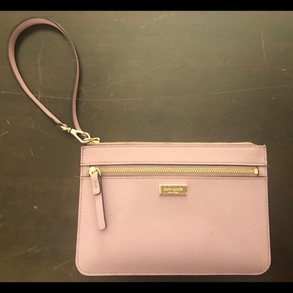 kate spade Handbags - Lilac Kate Spade wristlet ♠️